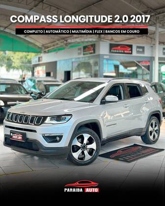 JEEP COMPASS 2.0 16V FLEX LONGITUDE AUTOMÁTICO